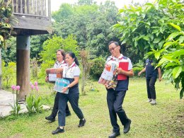 ลงพื้นที่เยี่ยมผู้ยากไร้ ผู้ด้อยโอกาส และผู้ประสบปัญหาทางสังคม
