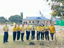 กิจกรรมจิตอาสาพัฒนาทำความสะอาด ปลูกต้นไม้ ปรับปรุงภูมิทัศน์บริเวณรอบสำนักงานเทศบาลตำบลท่าเชียงทอง เนื่องในวัน "สิ่งแวดล้อมไทย" ประจำปี 2566