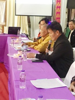 เข้าร่วมประชุมเตรียมความพร้อมงานมหกรรมกิจกรรมผู้อายุและพิธีเปิดป้ายโรงเรียนผู้สูงอายุท่าเชียงทอง