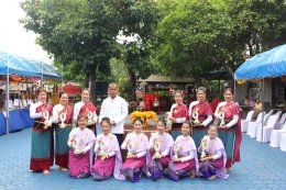 เข้าร่วมทำบุญงานประจำปีสรงน้ำพระธาตุเจดีย์สหลีจอมยอง วัดสันมะกรูด และสรงน้ำกู่อัฐิ ครูบากาบ กาวิโล อดีตเจ้าอาวาสวัดสันมะกรูด