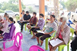 ประชุมประชาคม (การทบทวนแผนพัฒนาท้องถิ่น พ.ศ. 2566 - 2570 ) ของเทศบาลตำบลท่าเชียงทอง หมู่ที่ 9 ท่าศาลา - แม่ทาหลง