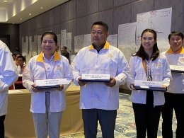 ร่วมประกาศเจตนารมย์เพื่อขับเคลื่อนนโยบายสาธารณะและมาตรการชุมชนท้องถิ่น”ความปลอดภัยทางถนน”และเข้าร่วมบันทึกข้อตกลงความร่วมมือ เครือข่ายร่วมสร้างชุมชนท้องถิ่นน่าอยู่ ภายใต้โครงการสานพลังชุมชนท้องถิ่น ขับเคลื่อนอำเภอขับขี่ปลอดภัย