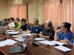  เข้าร่วมประชุมคณะกรรมการกองทุนหลักประกันสุขภาพเทศบาลตำบลท่าเชียงทอง