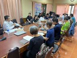  เข้าร่วมประชุมคณะกรรมการกองทุนหลักประกันสุขภาพเทศบาลตำบลท่าเชียงทอง