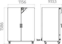 ฟักไข่/ตู้บ่ม BINDER incubator Model รุ่น BD 720