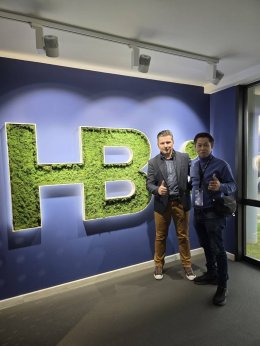 ลูกค้าเยี่ยมชมโรงงาน @HB BODY (Greece) วันที่ 18-23 พ.ย. 2568