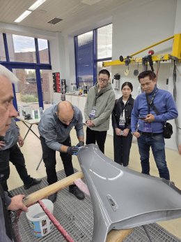 ลูกค้าเยี่ยมชมโรงงาน @HB BODY (Greece) วันที่ 18-23 พ.ย. 2568