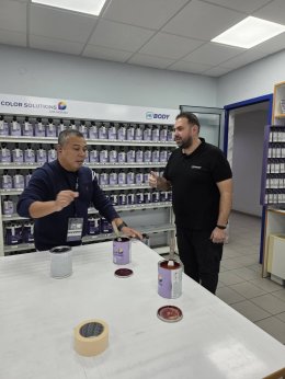 ลูกค้าเยี่ยมชมโรงงาน @HB BODY (Greece) วันที่ 18-23 พ.ย. 2568