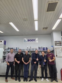 ลูกค้าเยี่ยมชมโรงงาน @HB BODY (Greece) วันที่ 18-23 พ.ย. 2568