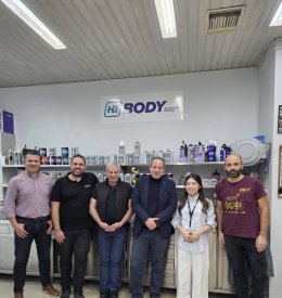 ลูกค้าเยี่ยมชมโรงงาน @HB BODY (Greece) วันที่ 18-23 พ.ย. 2568