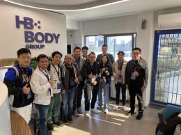 ลูกค้าเยี่ยมชมโรงงาน @HB BODY (Greece) วันที่ 20-26 พ.ย. 2566