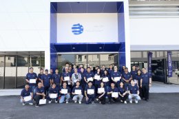 ขอขอบคุณ ทีมงานบริหาร และฝ่ายเทคนิค จากบริษัท HB BODY นำทีมอบรมผลิตภัณฑ์สีพ่นรถยนต์ @ LK AUTO TRAINING ACADEMY LOGO วันที่ 3-4 มี.ค. 2569