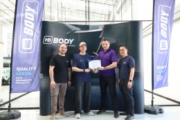 ขอขอบคุณ ทีมงานบริหาร และฝ่ายเทคนิค จากบริษัท HB BODY นำทีมอบรมผลิตภัณฑ์สีพ่นรถยนต์ @ LK AUTO TRAINING ACADEMY LOGO วันที่ 3-4 มี.ค. 2569