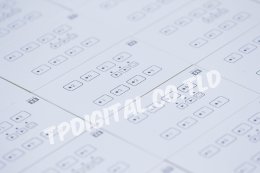 พิมพ์โลโก้ ภาพลงบนแผ่นกระจกใส