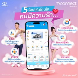 เพราะความรักมีหลายรูปแบบ และแอปฯ T-Connect ก็ตอบโจทย์ได้ทั้งคนรักรถ รักแฟน รักสิทธิพิเศษ ด้วยบริการกว่า 20 บริการ