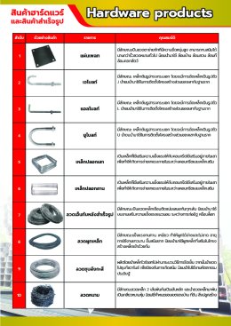 catalog สินค้าและบริการ