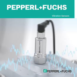 Pepperl Fuchs Vibration Sensors