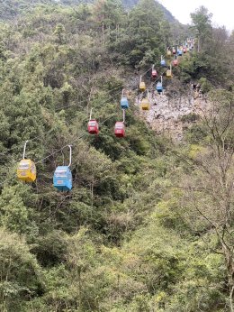 หุบเขารอยแยกอู่หลิงซาน, ฉงชิ่ง ประเทศจีน