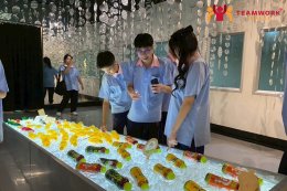 ทัศนศึกษาโรงงานข้าวตราฉัตรและตันแลนด์