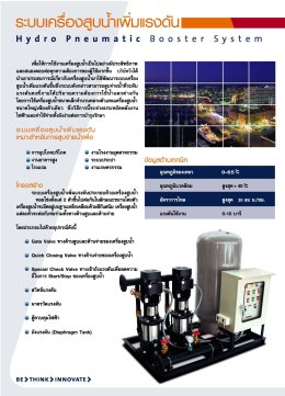 บูสเตอร์ปั๊ม ( Booster Pump )