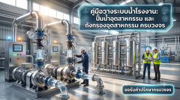 คู่มือวางระบบน้ำโรงงาน ปั๊มน้ำอุตสาหกรรม และ ถังกรองอุตสาหกรรม ครบวงจร