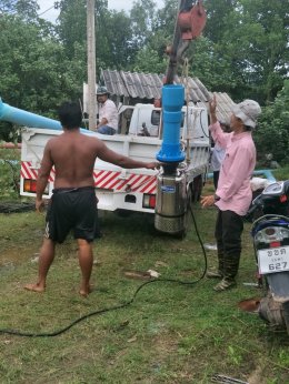 Job Report : ฟาร์มกุ้ง - รุ่นที่ติดตั้ง HCP Pump  IC610