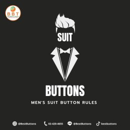 Men's Suit Button Rules...กฎการติดกระดุมสูท