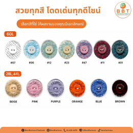 กระดุมคริสตัล คราฟท์ NB2014 | กระดุมเรซิ่นแฟชั่น ดีไซน์พรีเมียม