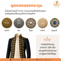ประวัติกระดุม จากอารยธรรมโบราณสู่องค์ประกอบสำคัญของแฟชั่นกว่า 5,000 ปี