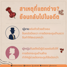 กระดุมผู้ชายกับผู้หญิงติดคนละด้านจริงไหม? ไขคำตอบพร้อมที่มาที่หลายคนอาจไม่เคยรู้