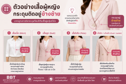 กระดุมผู้ชายกับผู้หญิงติดคนละด้านจริงไหม? ไขคำตอบพร้อมที่มาที่หลายคนอาจไม่เคยรู้