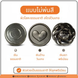 Custom Denim & Metal Buttons with Premium Finishing and Logo Service
