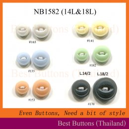 Fish-eye Buttons