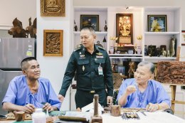 การตรวจเยี่ยมการดำเนินงานของโรงพยาบาลฯ โดยรองผู้อำนวยการองค์การสงเคราะห์ทหารผ่านศึก