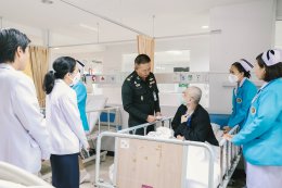 การตรวจเยี่ยมการดำเนินงานของโรงพยาบาลฯ โดยรองผู้อำนวยการองค์การสงเคราะห์ทหารผ่านศึก