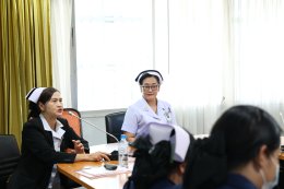 โรงพยาบาลทหารผ่านศึกจัดพิธีปฐมนิเทศอาจารย์และนิสิตคณะพยาบาลศาสตร์ วัชรพล มหาวิทยาลัยเวสเทิร์น วิทยาเขตวัชรพล ชั้นปีที่ 4 