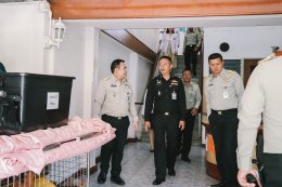 การตรวจเยี่ยมการดำเนินงานของโรงพยาบาลฯ โดยรองผู้อำนวยการองค์การสงเคราะห์ทหารผ่านศึก