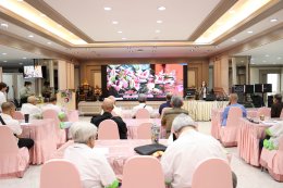 นางสาวสุพรรณี บุญช่วย ประธานชมรมผู้สูงอายุโรงพยาบาลทหารผ่านศึก เป็นประธานการประชุมสมาชิกชมรมผู้สูงอายุโรงพยาบาลทหารผ่านศึก ครั้งที่ 1/2569 