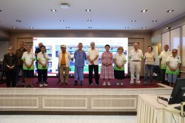 นางสาวสุพรรณี บุญช่วย ประธานชมรมผู้สูงอายุโรงพยาบาลทหารผ่านศึก เป็นประธานการประชุมสมาชิกชมรมผู้สูงอายุโรงพยาบาลทหารผ่านศึก ครั้งที่ 1/2569 