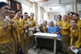 สมาคมสตรีอาสาสมัครรักษาดินแดนจังหวัดสมุทรปราการ และคณะ เยี่ยมมอบเงินบำรุงขวัญ 