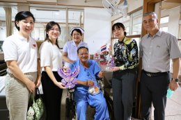 พ.ต.อ.พิศณุ วิทยาภรณ์ และครอบครัว เยี่ยมบำรุงขวัญ