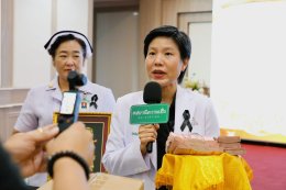 บริจาคเงิน จำนวน 100,000.- บาท พร้อมด้วยเก้าอี้สำนักงานให้แก่โรงพยาบาลทหารผ่านศึก จำนวน 92 ตัว มูลค่า 173,880.- บาท