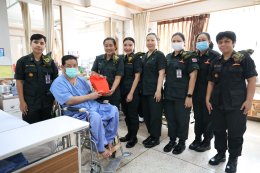 คณะนักศึกษาวิชาทหารหลักสูตรผู้กำกับนักศึกษาวิชา รุ่นที่ 51 เยี่ยมบำรุงขวัญทหารผ่านศึก และจัดกิจกรรมจิตอาสา เราทำความดี ด้วยหัวใจ ที่โรงพยาบาลทหารผ่านศึก
