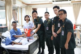 คณะนักศึกษาวิชาทหารหลักสูตรผู้กำกับนักศึกษาวิชา รุ่นที่ 51 เยี่ยมบำรุงขวัญทหารผ่านศึก และจัดกิจกรรมจิตอาสา เราทำความดี ด้วยหัวใจ ที่โรงพยาบาลทหารผ่านศึก