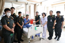 คณะนักศึกษาวิชาทหารหลักสูตรผู้กำกับนักศึกษาวิชา รุ่นที่ 51 เยี่ยมบำรุงขวัญทหารผ่านศึก และจัดกิจกรรมจิตอาสา เราทำความดี ด้วยหัวใจ ที่โรงพยาบาลทหารผ่านศึก