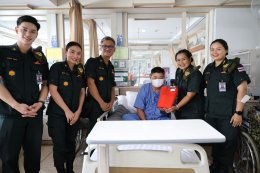 คณะนักศึกษาวิชาทหารหลักสูตรผู้กำกับนักศึกษาวิชา รุ่นที่ 51 เยี่ยมบำรุงขวัญทหารผ่านศึก และจัดกิจกรรมจิตอาสา เราทำความดี ด้วยหัวใจ ที่โรงพยาบาลทหารผ่านศึก