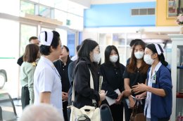 แพทย์หญิงพรรษพร เจริญสกุลวงศ์ ผู้ช่วยเลขาธิการสำนักงานหลักประกันสุขภาพแห่งชาติ และคณะผู้บริหาร เจ้าหน้าที่ของสำนักงานหลักประกันสุขภาพแห่งชาติ เข้าศึกษาดูงาน และเยี่ยมชมงาน
