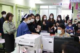 แพทย์หญิงพรรษพร เจริญสกุลวงศ์ ผู้ช่วยเลขาธิการสำนักงานหลักประกันสุขภาพแห่งชาติ และคณะผู้บริหาร เจ้าหน้าที่ของสำนักงานหลักประกันสุขภาพแห่งชาติ เข้าศึกษาดูงาน และเยี่ยมชมงาน