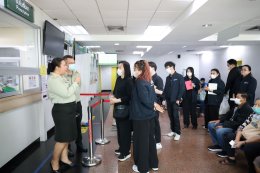 แพทย์หญิงพรรษพร เจริญสกุลวงศ์ ผู้ช่วยเลขาธิการสำนักงานหลักประกันสุขภาพแห่งชาติ และคณะผู้บริหาร เจ้าหน้าที่ของสำนักงานหลักประกันสุขภาพแห่งชาติ เข้าศึกษาดูงาน และเยี่ยมชมงาน