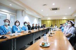 วิทยาลัยพยาบาลกองทัพบก ตรวจเยี่ยมการฝึกปฏิบัติงานของนักเรียนพยาบาลกองทัพบก ชั้นปีที่ 4 รุ่นที่ 59 หลักสูตรพยาบาลศาสตรบัณฑิต ประจำปีการศึกษา 2568